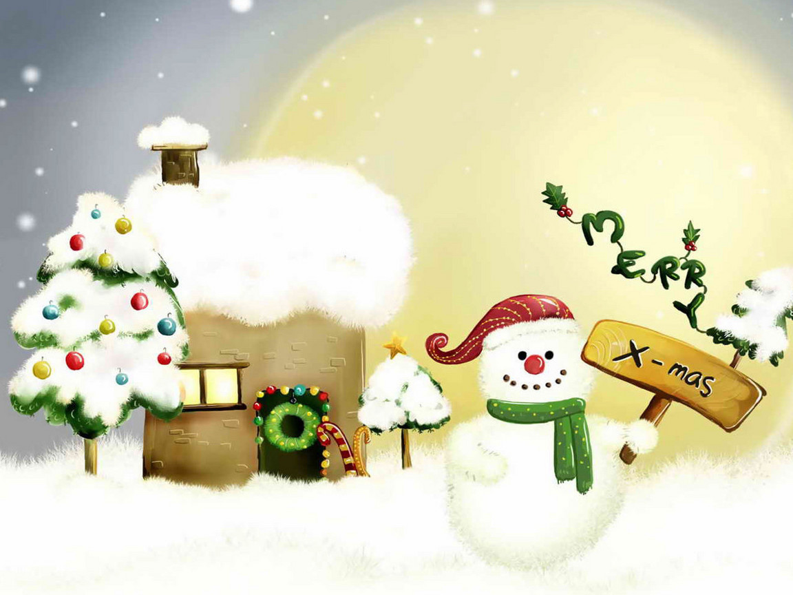 Снеговик и Рождество